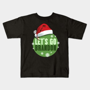 lets go brandon - santa brandon Kids T-Shirt